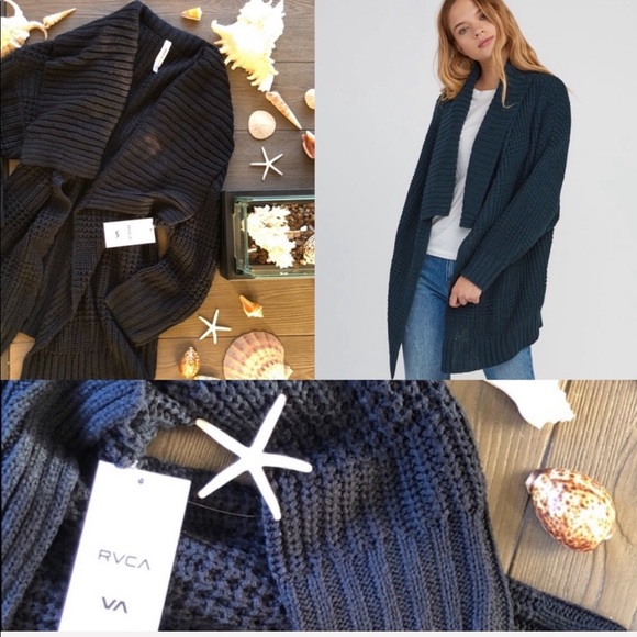 RVCA Sweaters - 🌴🌼RVCA- CARDIGAN SWEATER🌼🌴